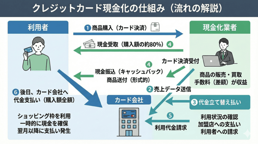 クレジットカード現金化